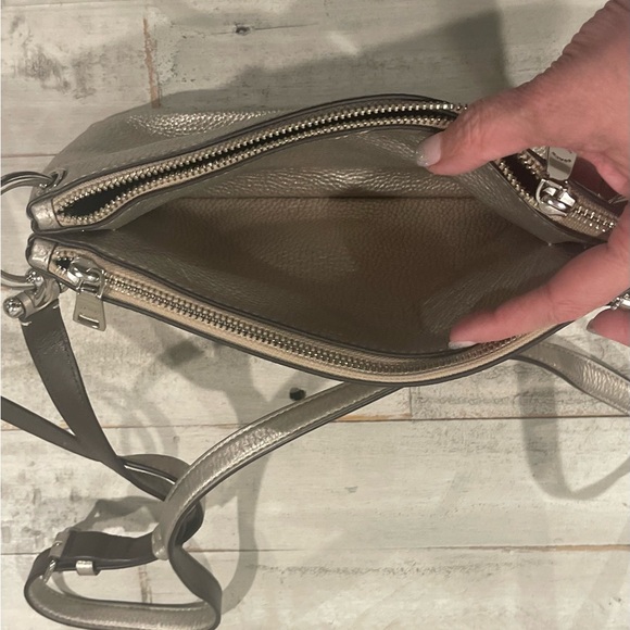 Coach Metallic Gold  Crossbody Bag - Picture 4 of 7